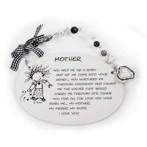 Children of the Inner Light Mother, You Held Me as a Baby Plaque