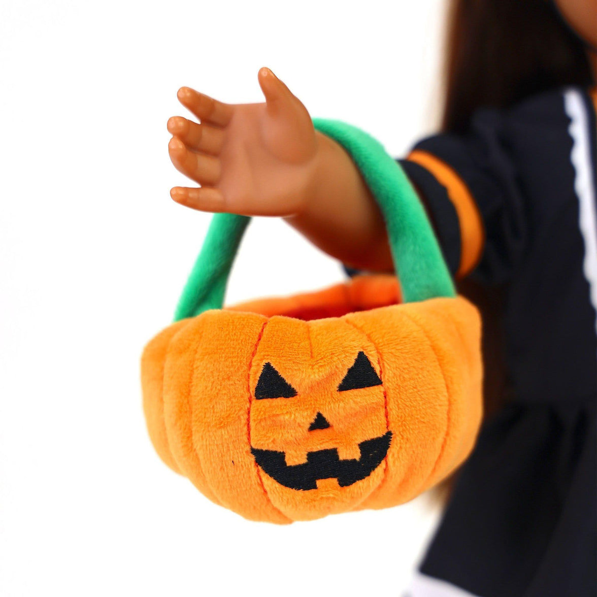 festive halloween doll clothes with accessories