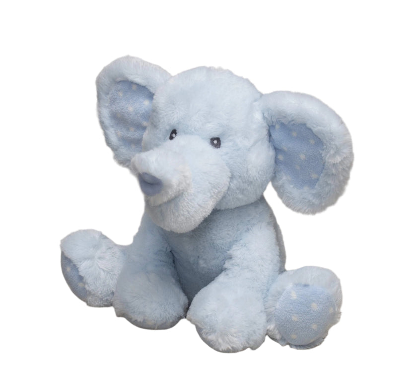 "Elliefumps" the 13in Blue Elephant by Russ Berrie