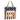 Enesco Homefront Girl American Flag Tote, 16.7-Inch