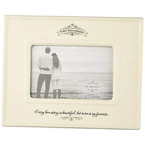 Enesco Insignia First Anniversary Frame, 7.625"