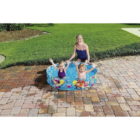 Fill-N-Fun Paddling Pool - 48 x 10 Inches, Blue