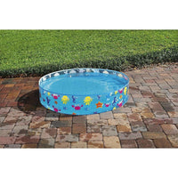 Fill-N-Fun Paddling Pool - 48 x 10 Inches, Blue
