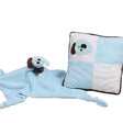 "Gene" the 20in Blue Puppy Pillow and Cuddle Blanket Set by KidKraft