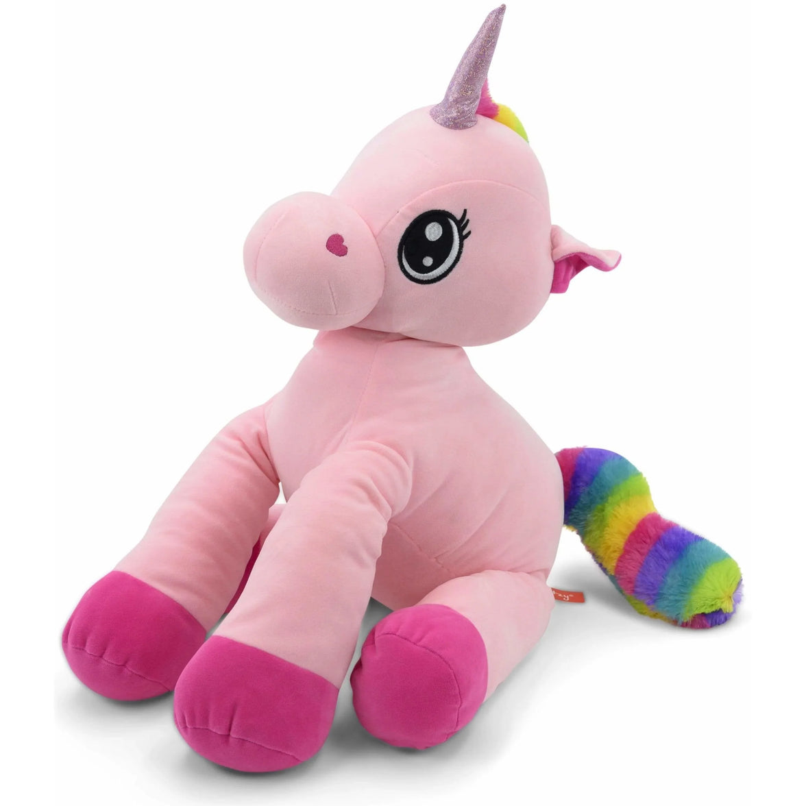 Gitzy Pink 25" Stuffed Squishy Unicorn