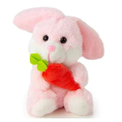 Gitzy Plush Easter Bunny, Light Pink