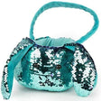 Gitzy Green Sequin Easter Basket, 8 Inch Bunny Gift Baskets