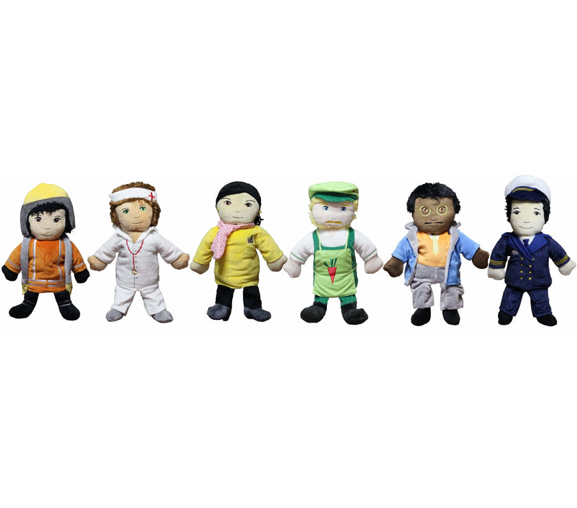Hape  Professional Puppets - Set of 6