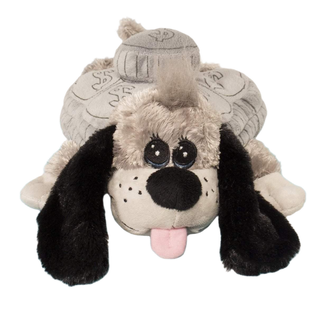 "Hi-Ho" the 12in Silver Dollar Grey Plush by The CuddleCakes Group