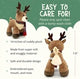 Christmas Randall Reindeer Plush Stuffed Animal Soft Holiday Toy Decor 14"