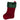 Home for the Holidays Plush Red Stocking with Green Top