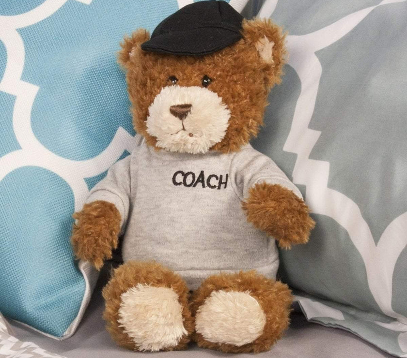 "Johnny" the 11in Coach Career Bear by Gund