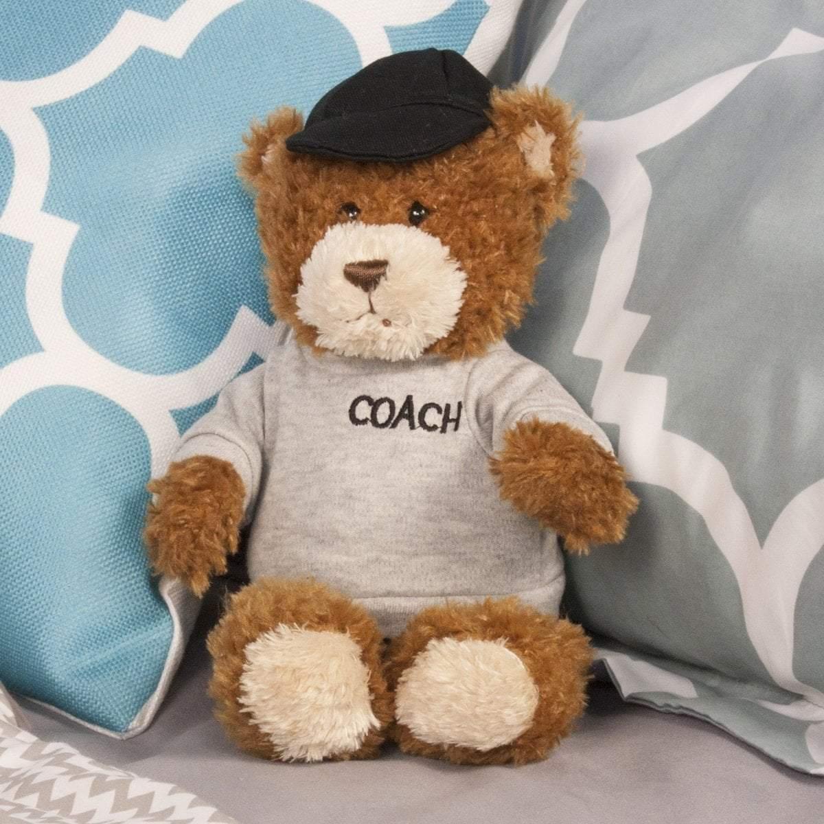 "Johnny" the 11in Coach Career Bear by Gund