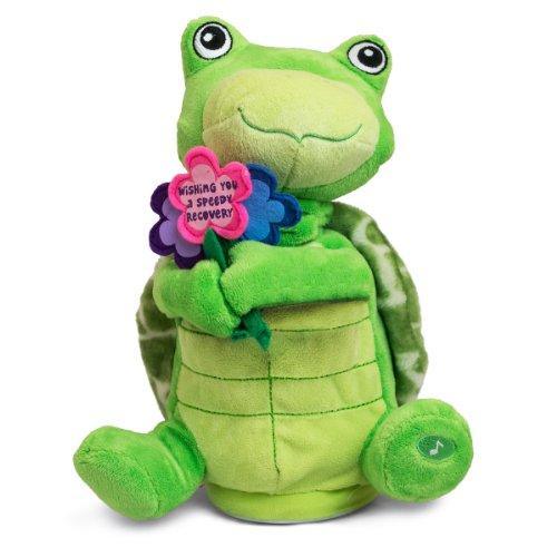 "Mercy" the 11in "Wishing You a Speedy Recovery" Animated Stuffed Turtle