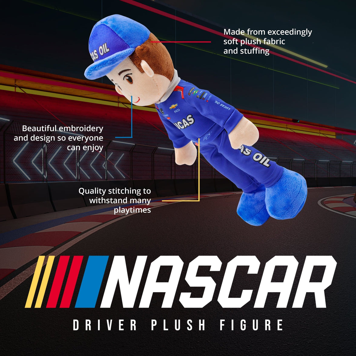 NASCAR | Richard Childress Racing Kyle Busch Lucas Oil 14 Inch Plush Figure "Wholesale"