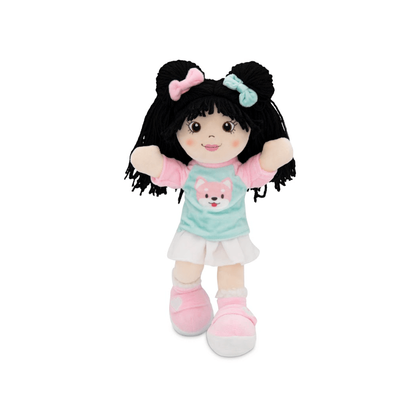 Playtime By Eimmie 14 Inch Rag Doll Lillie - OrangeOnions Wholesale