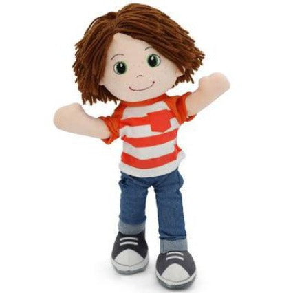 Playtime By Eimmie 14 Inch Rag Doll Ollie - OrangeOnions Wholesale