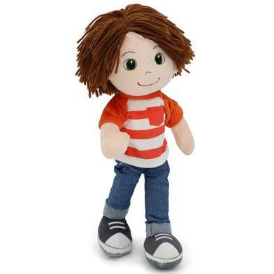 Playtime By Eimmie 14 Inch Rag Doll Ollie - OrangeOnions Wholesale