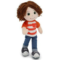 Playtime By Eimmie 14 Inch Rag Doll Ollie - OrangeOnions Wholesale