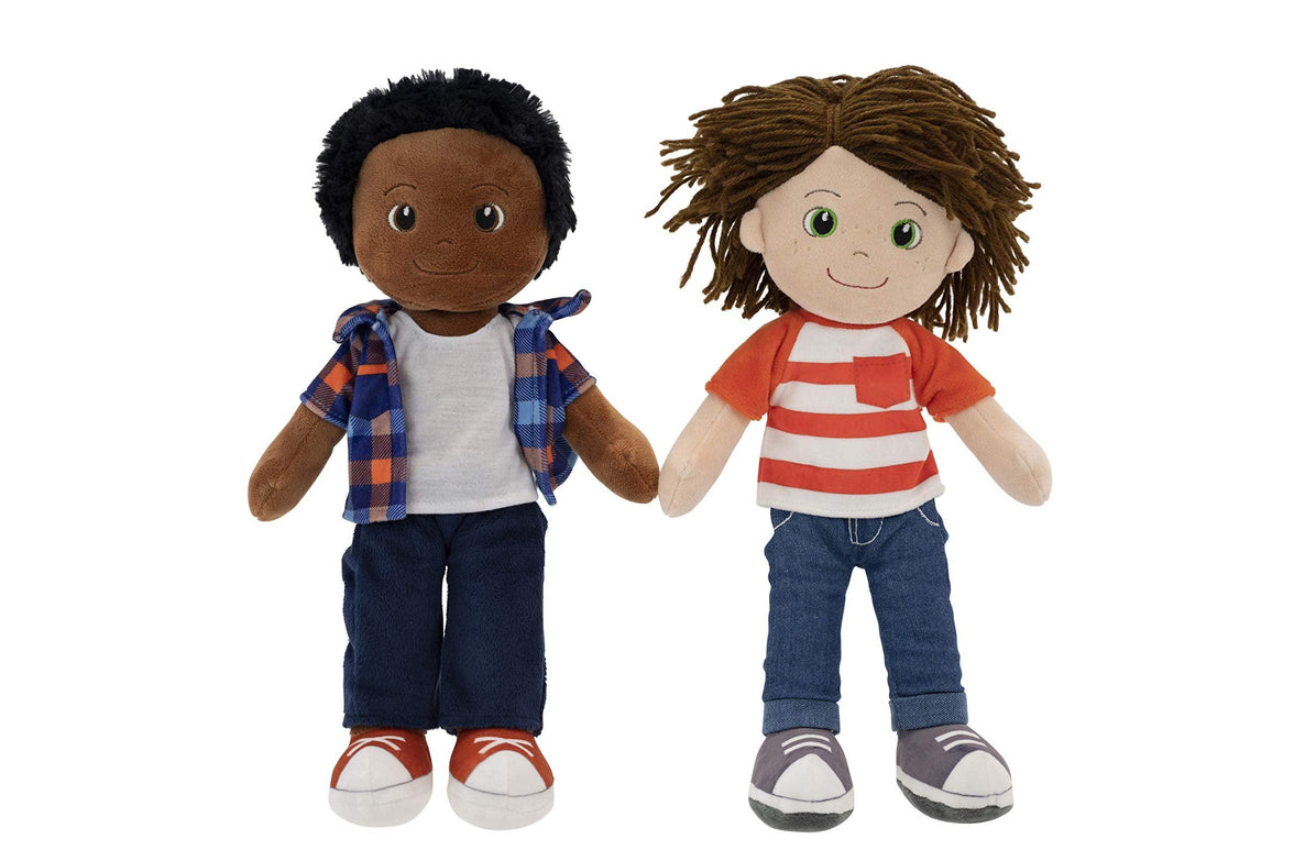 Playtime By Eimmie 14 Inch Rag Doll Ollie - OrangeOnions Wholesale