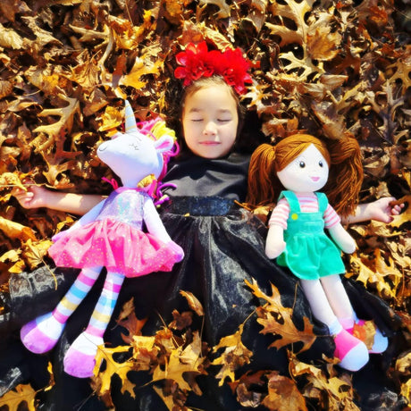 Playtime By Eimmie 18 Inch Rag Doll Allie - OrangeOnions Wholesale