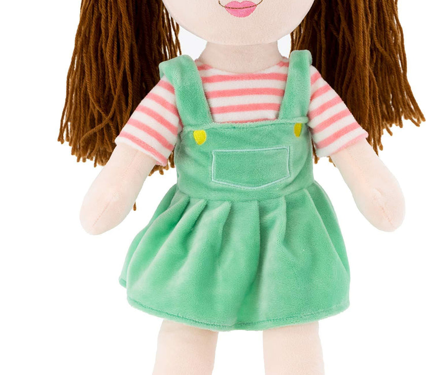 Playtime By Eimmie 18 Inch Rag Doll Allie - OrangeOnions Wholesale