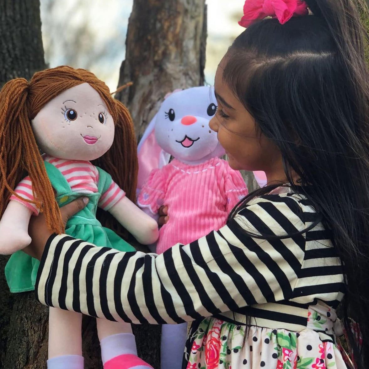 Playtime By Eimmie 18 Inch Rag Doll Allie - OrangeOnions Wholesale