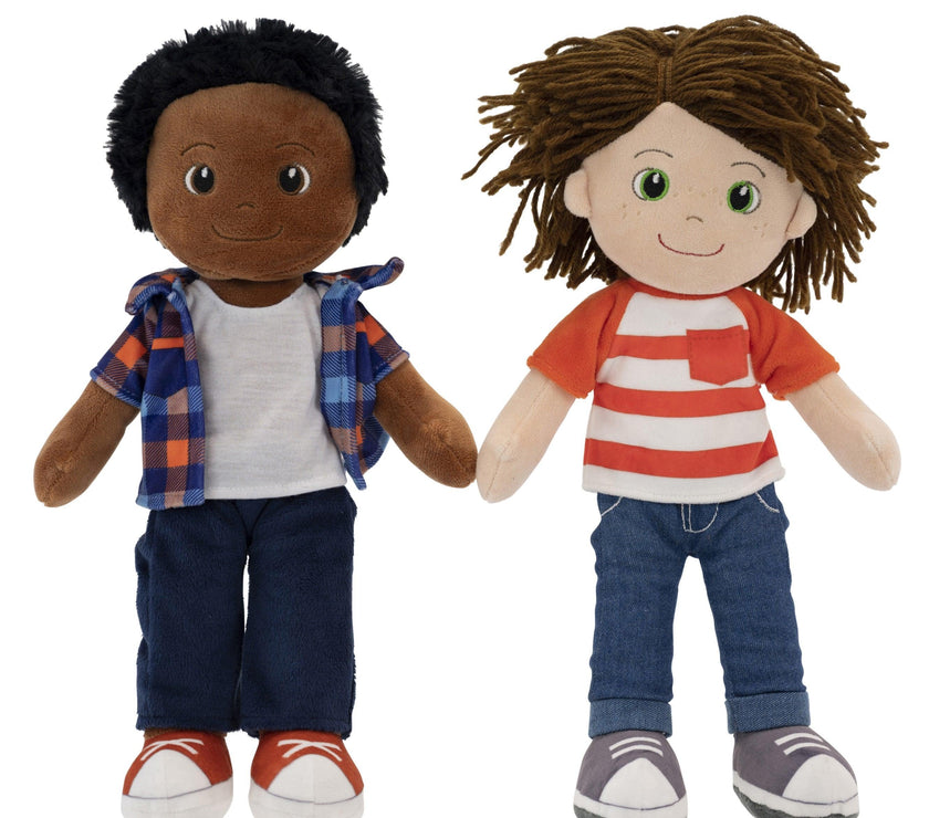 Playtime by Eimmie 18 Inch Rag Doll Ollie - OrangeOnions Wholesale