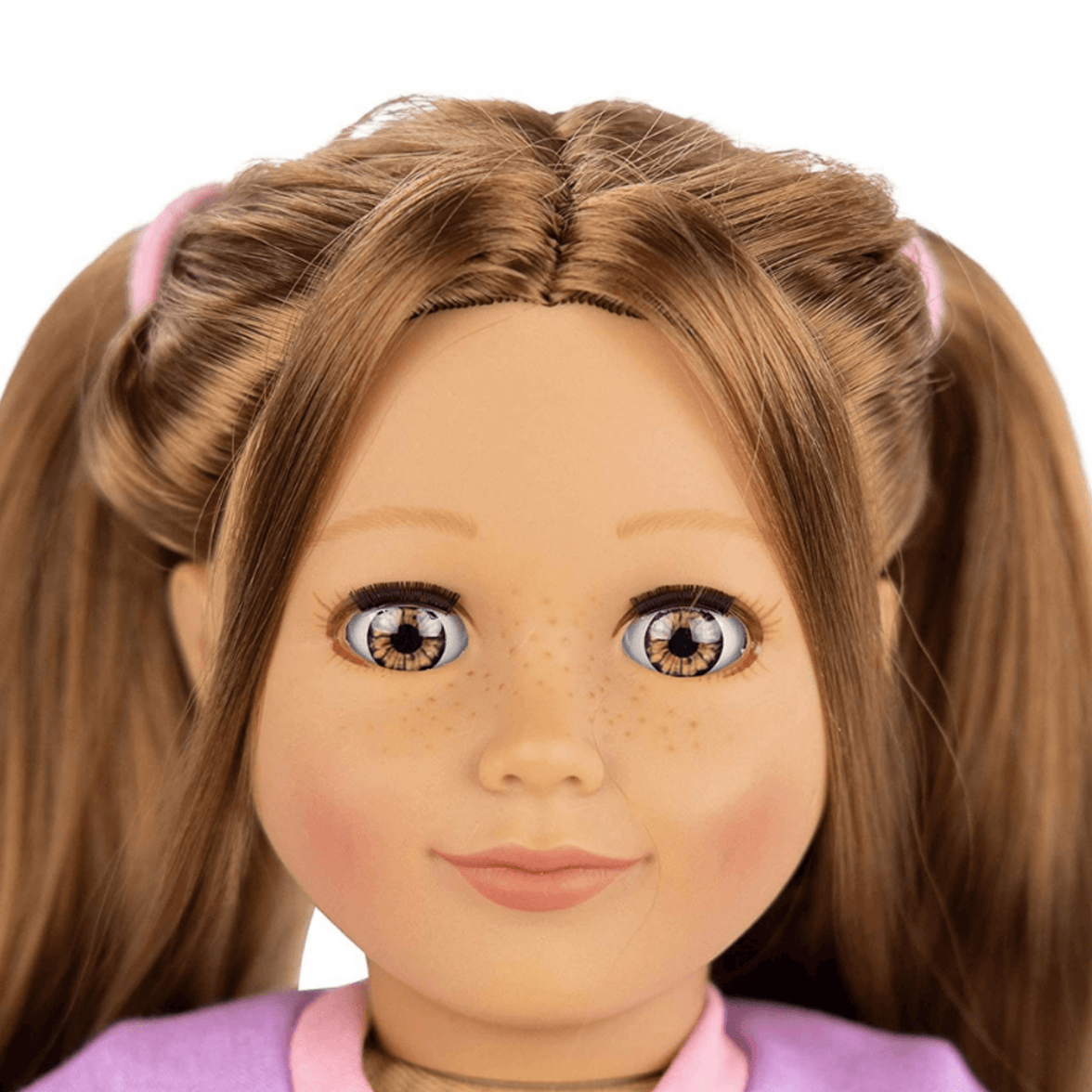 Playtime by Eimmie 18 Inch Vinyl Doll Allie Set with Backpack Carry Case - OrangeOnions Wholesale