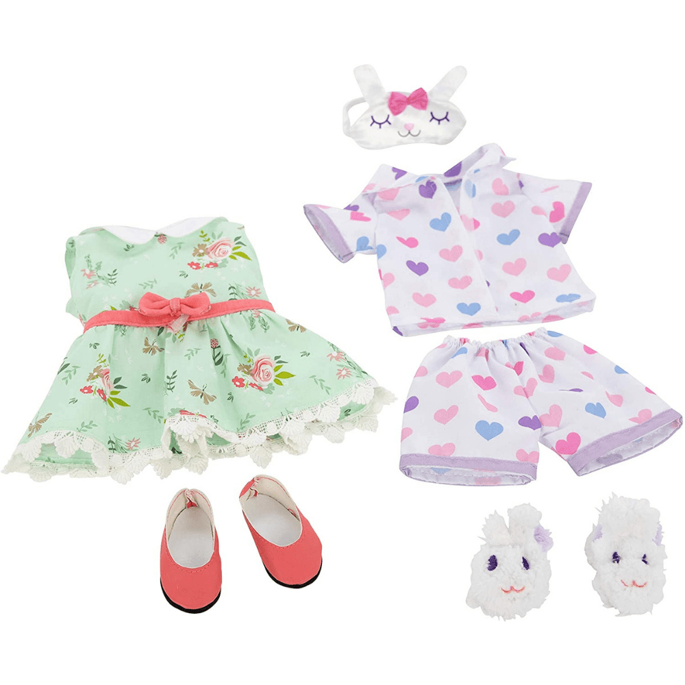 Playtime by Eimmie 18 Inch Vinyl Doll Eimmie Set with Backpack Carry Case - OrangeOnions Wholesale