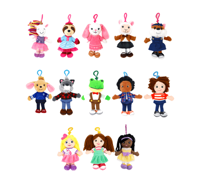 Playtime by Eimmie Backpack Clip Eimmie - OrangeOnions Wholesale