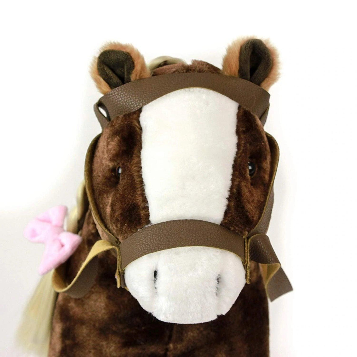 Playtime by Eimmie Doll Accessories Plush Horse with Saddle for 18 Inch Dolls - OrangeOnions Wholesale
