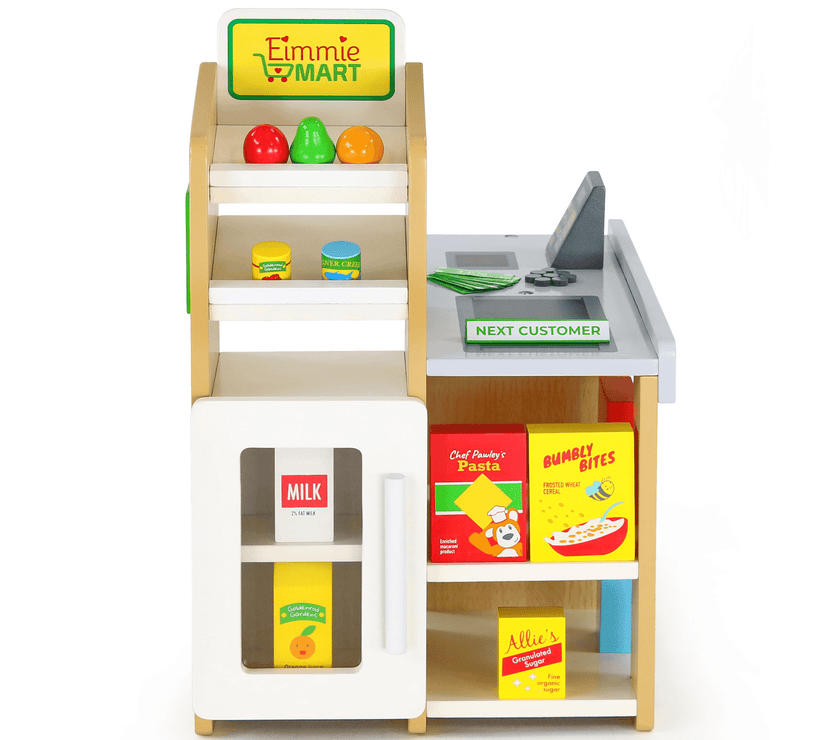 Playtime by Eimmie Furniture Grocery Store Set with Accessories-18 Inch Doll - OrangeOnions Wholesale