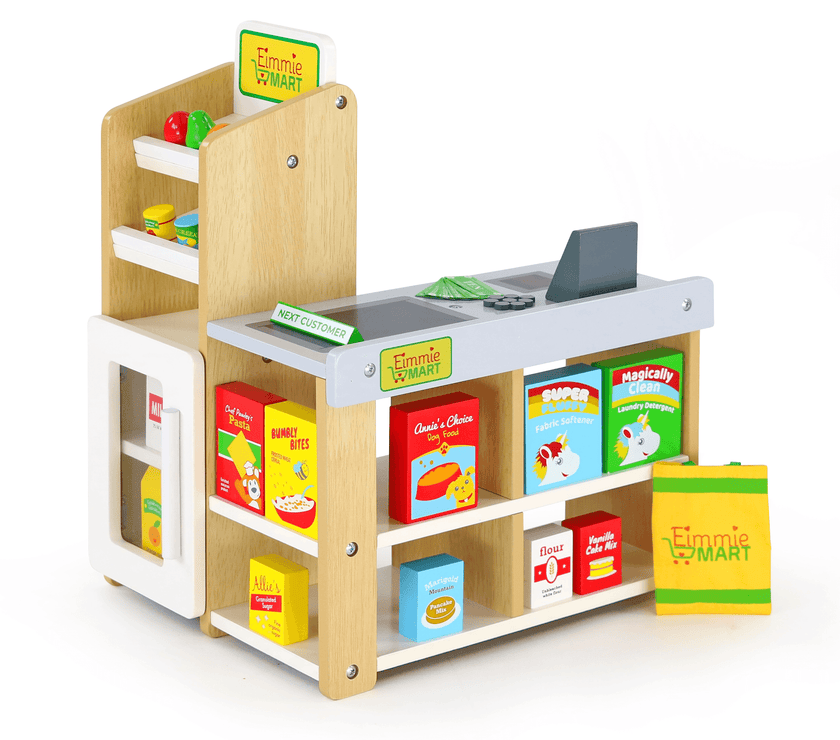 Playtime by Eimmie Furniture Grocery Store Set with Accessories-18 Inch Doll - OrangeOnions Wholesale