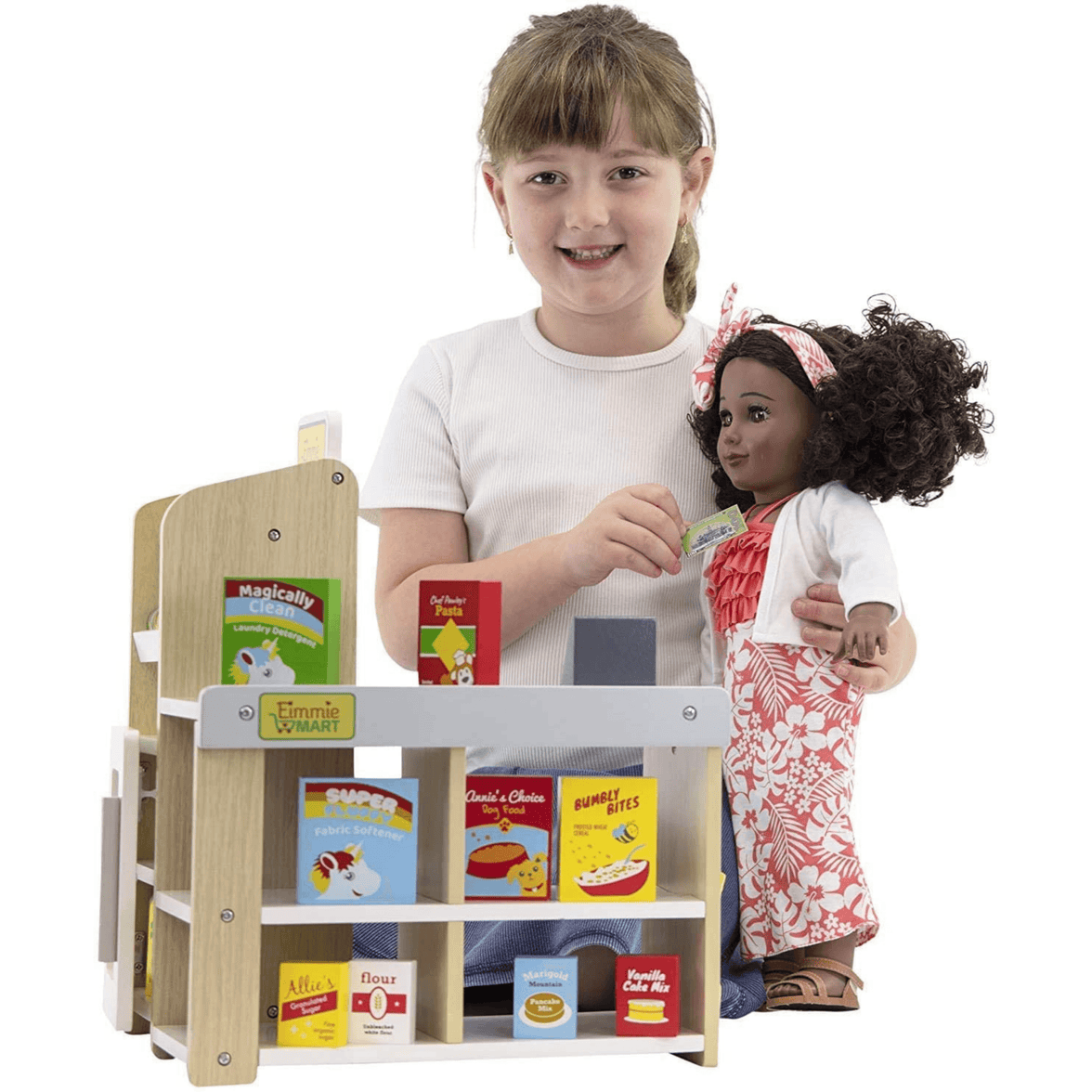 Playtime by Eimmie Furniture Grocery Store Set with Accessories-18 Inch Doll - OrangeOnions Wholesale