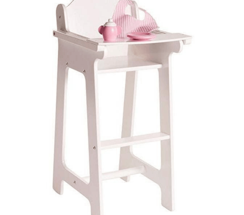 Playtime by Eimmie Furniture High Chair and Cradle Set-18 Inch Doll - OrangeOnions Wholesale