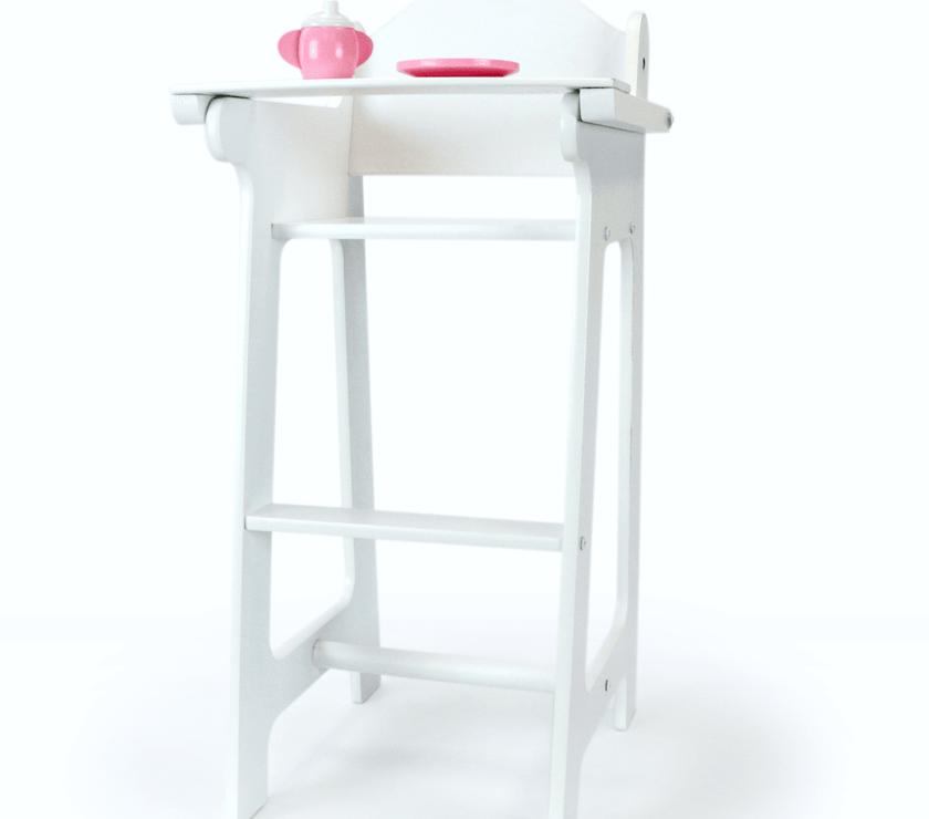 Playtime by Eimmie Furniture High Chair and Cradle Set-18 Inch Doll - OrangeOnions Wholesale