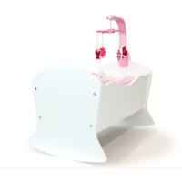 Playtime by Eimmie Furniture High Chair and Cradle Set-18 Inch Doll - OrangeOnions Wholesale
