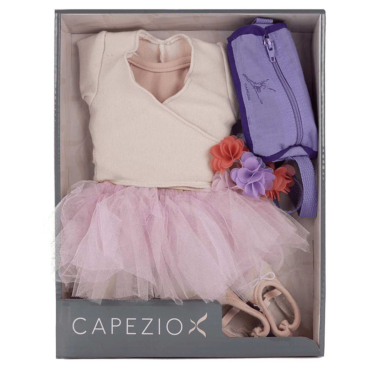 Playtime by Eimmie Playtime Pack Capezio Ballerina - 18 Inch Dolls - OrangeOnions Wholesale