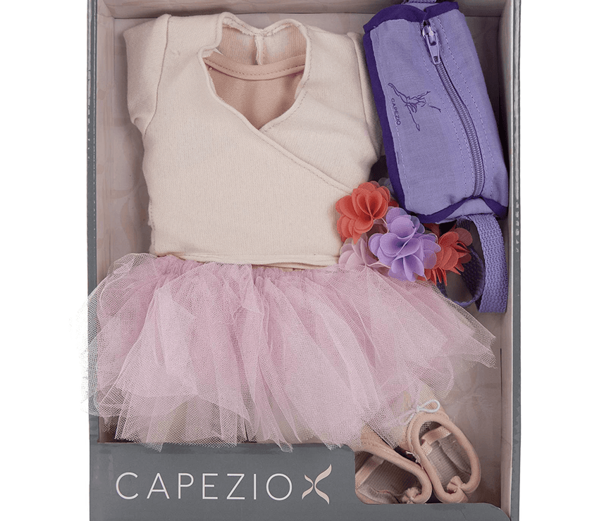 Playtime by Eimmie Playtime Pack Capezio Ballerina - 18 Inch Dolls - OrangeOnions Wholesale