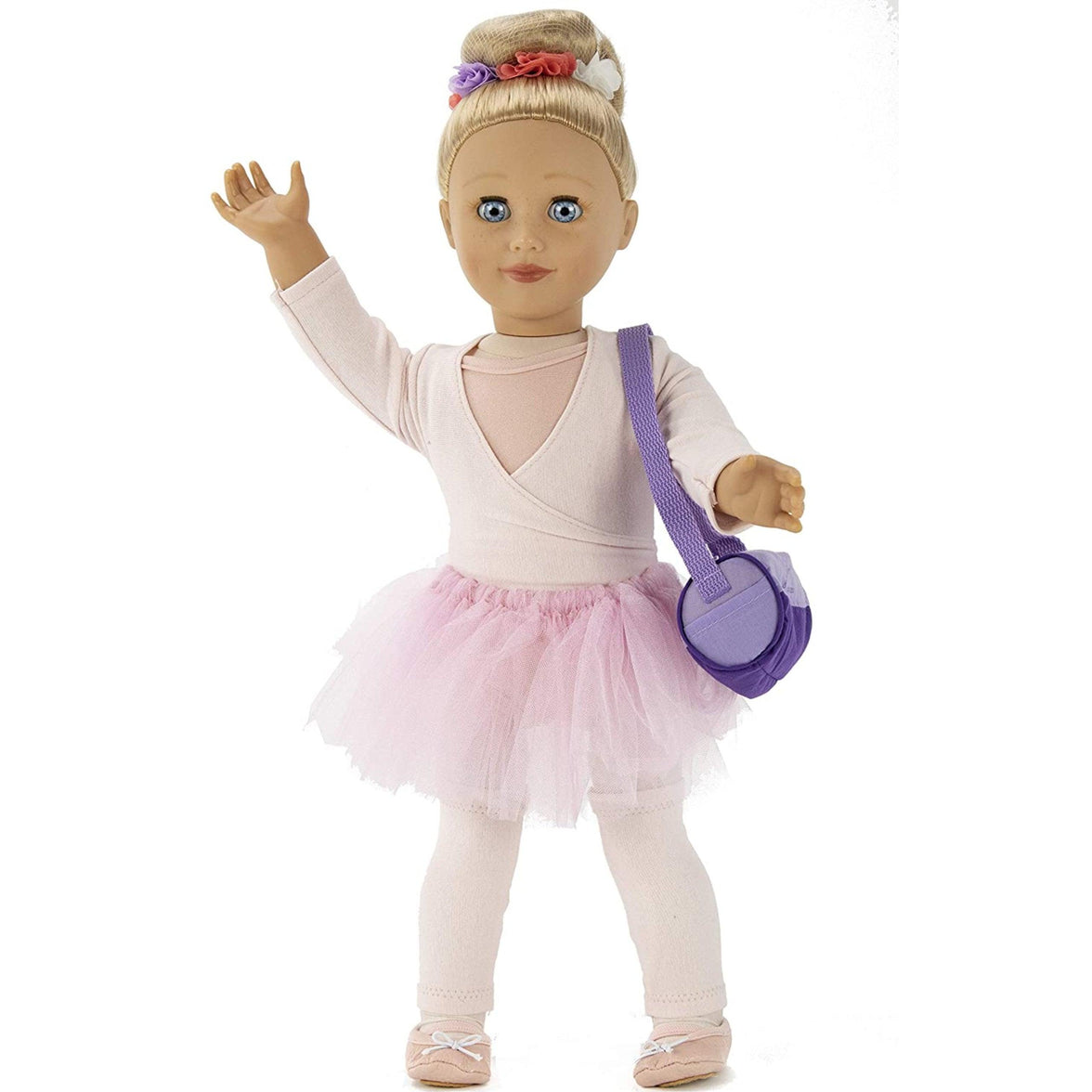 Playtime by Eimmie Playtime Pack Capezio Ballerina - 18 Inch Dolls - OrangeOnions Wholesale