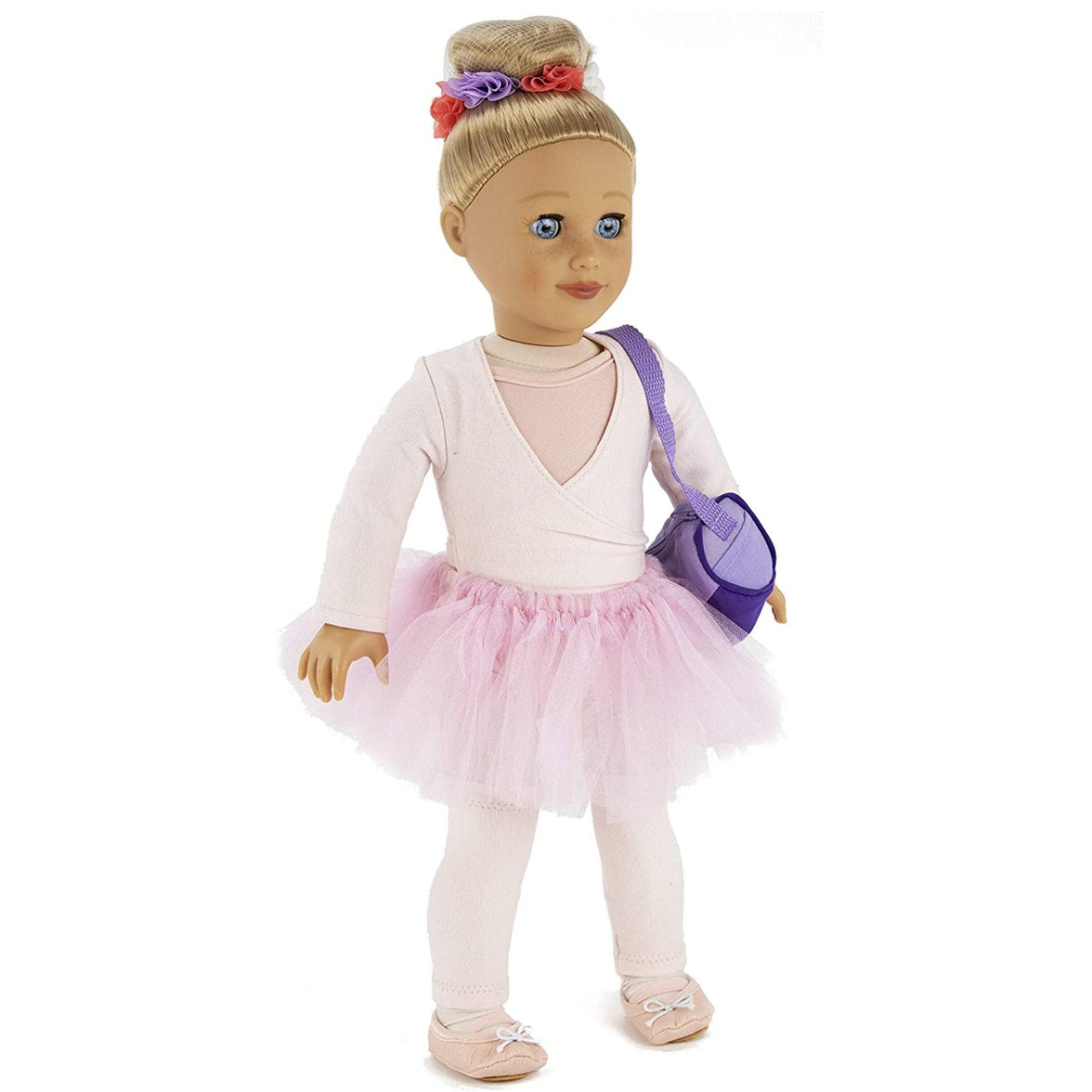 Playtime by Eimmie Playtime Pack Capezio Ballerina - 18 Inch Dolls - OrangeOnions Wholesale