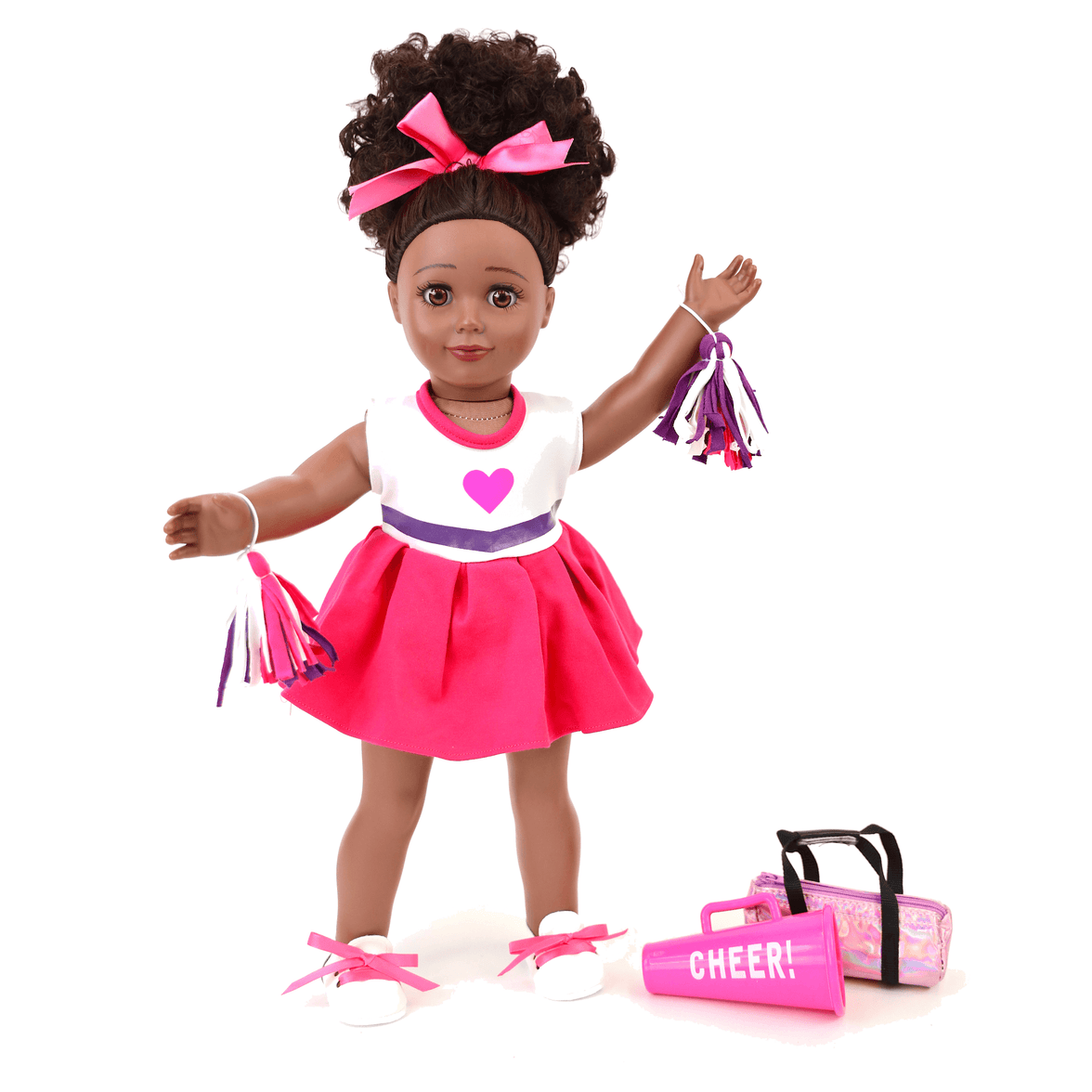 Playtime by Eimmie Playtime Pack Cheerleader - 18 Inch Dolls - OrangeOnions Wholesale