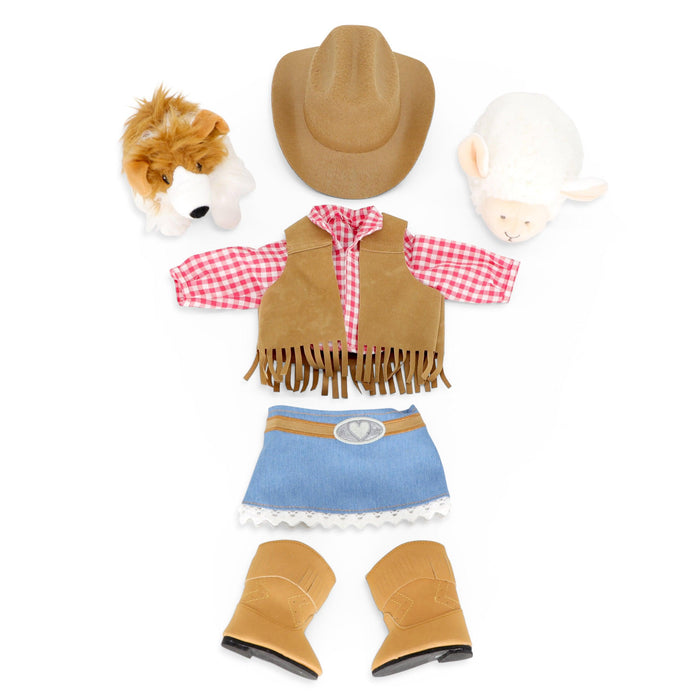 Playtime by Eimmie Playtime Pack Country Chic 18 Inch Dolls - OrangeOnions Wholesale