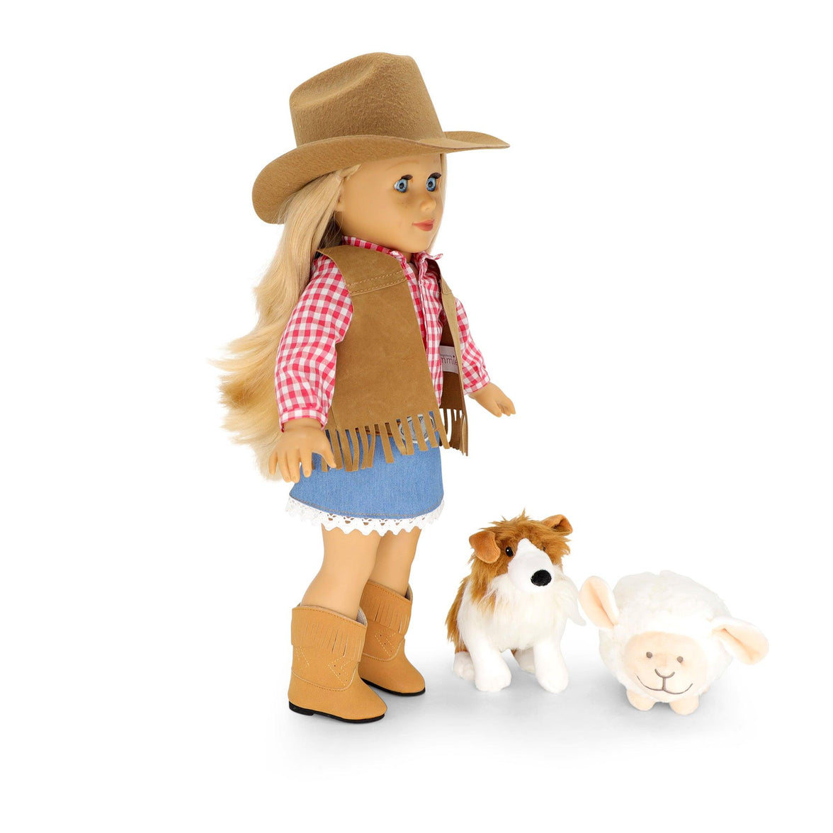 Playtime by Eimmie Playtime Pack Country Chic 18 Inch Dolls - OrangeOnions Wholesale