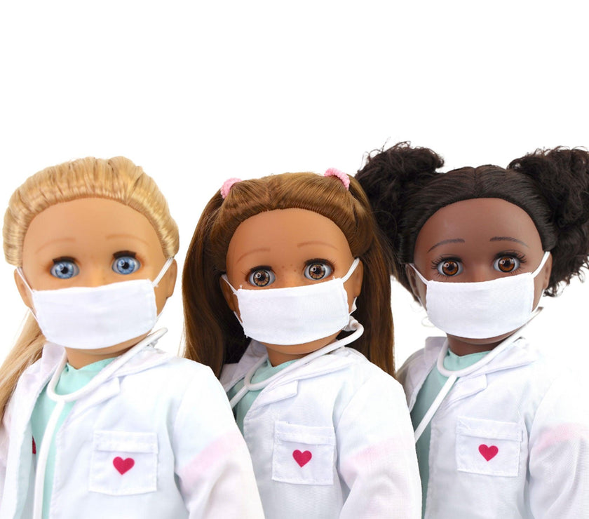 Playtime by Eimmie Playtime Pack Doctor 18 Inch Dolls - OrangeOnions Wholesale