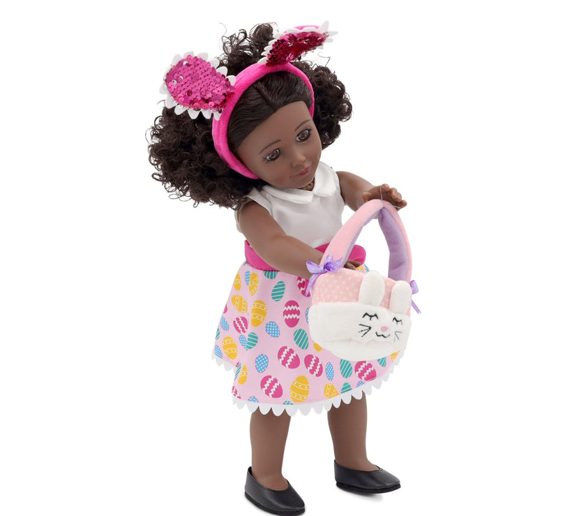 Playtime by Eimmie Playtime Pack Easter with Matching Child Accessories 18 Inch Dolls - OrangeOnions Wholesale
