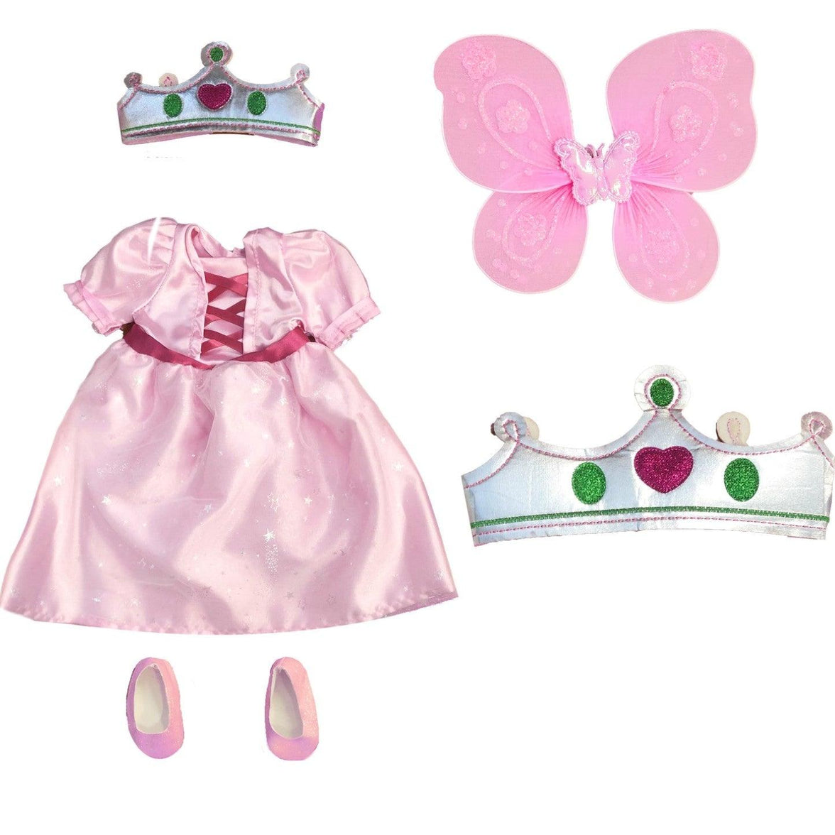 Playtime by Eimmie Playtime Pack Fairy Princess with Child Accessories 18 Inch Dolls - OrangeOnions Wholesale