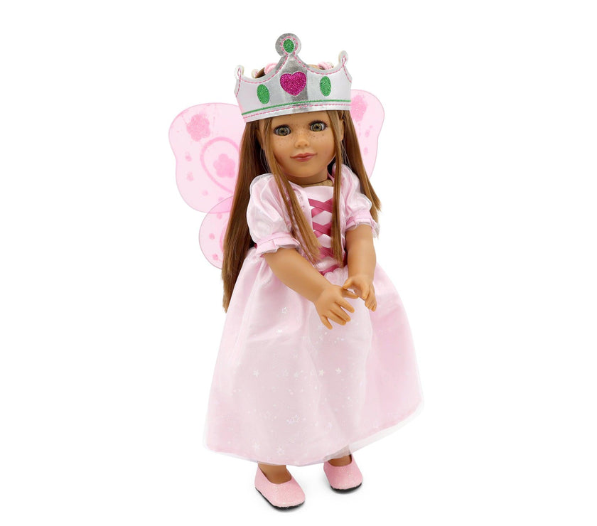 Playtime by Eimmie Playtime Pack Fairy Princess with Child Accessories 18 Inch Dolls - OrangeOnions Wholesale