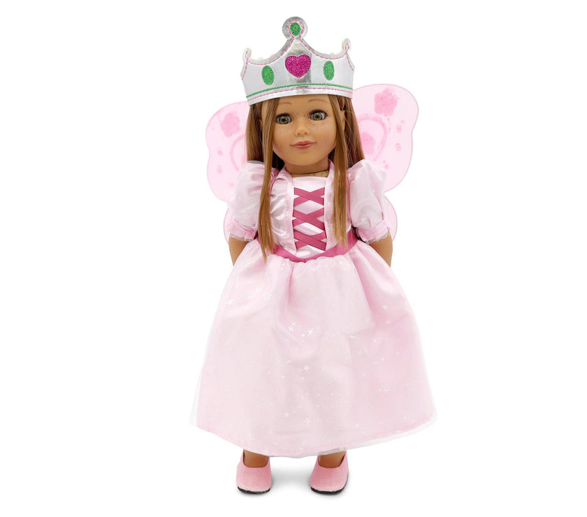 Playtime by Eimmie Playtime Pack Fairy Princess with Child Accessories 18 Inch Dolls - OrangeOnions Wholesale